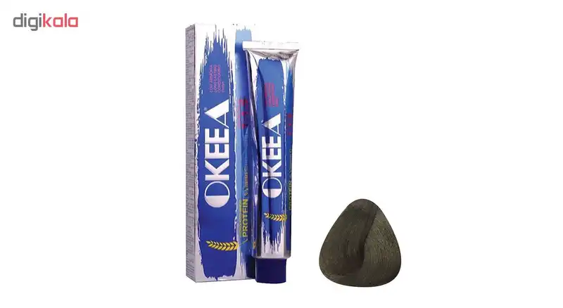 رنگ مو اکیا شماره 8.2 حجم 100 میلی لیتر رنگ بلوند دودی روشن
