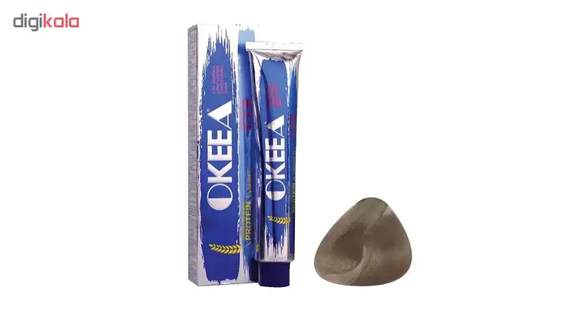 رنگ مو اکیا شماره 10.2 حجم 100 میلی لیتر رنگ بلوند دودی پلاتینه