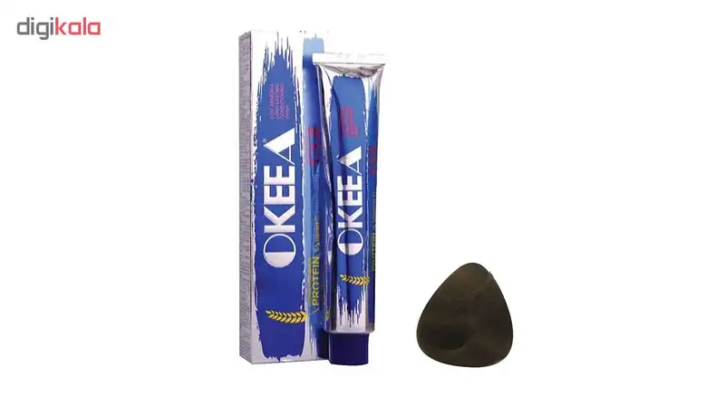 رنگ مو اکیا سری Tobaco warm شماره 6.65 حجم 100 میلی لیتر رنگ بلوند تنباکویی تیره