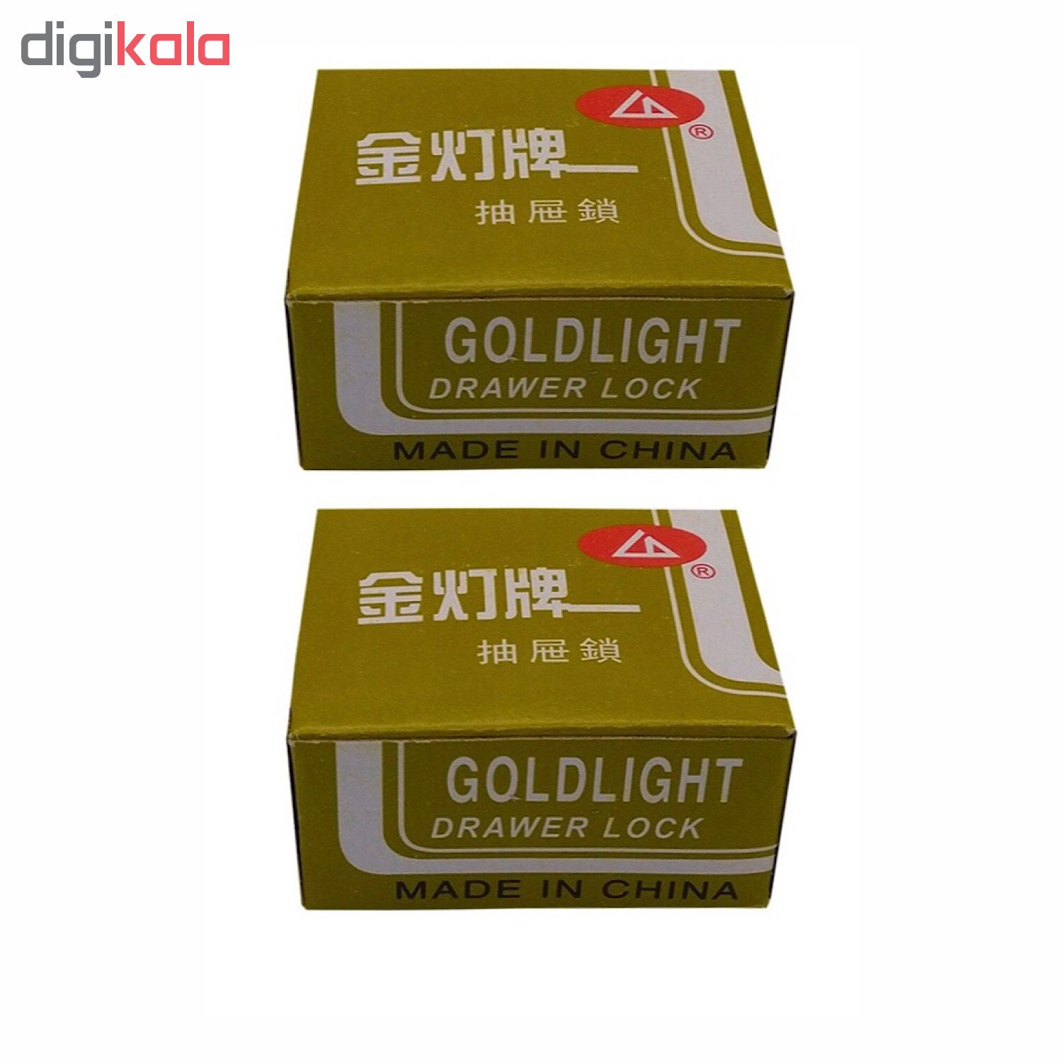 قفل کمدی مدل GL-808 بسته 2 عددی