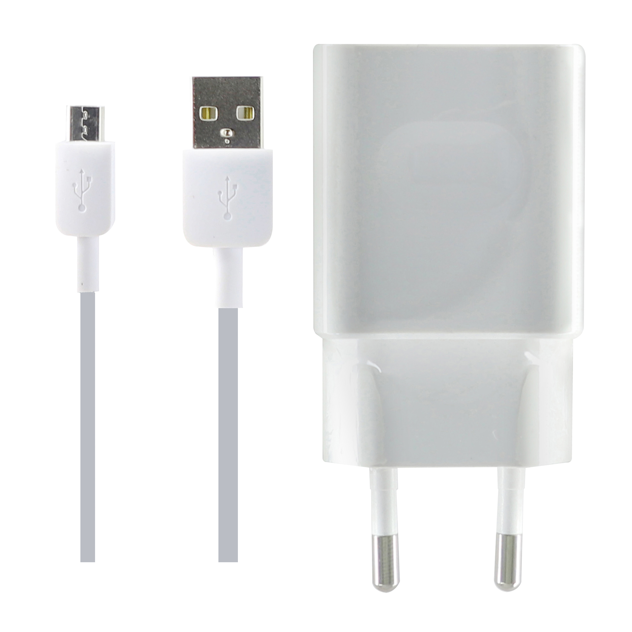 شارژر دیواری مدل HW-059200EHQ به همراه کابل تبدیل microUSB