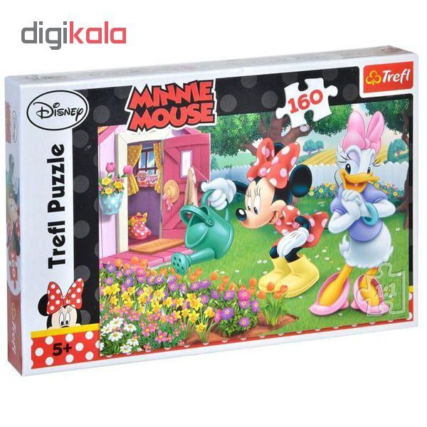 پازل 160 تکه ترفل مدل Minnie Mouse