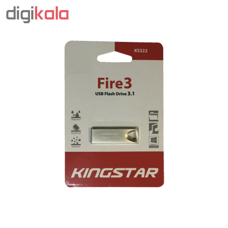 فلش مموری کینگ استار مدل KS322 Fire3 ظرفیت 32 گیگابایت