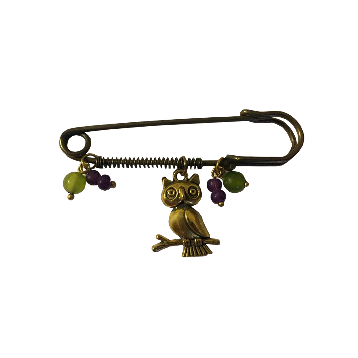 سنجاق سینه طرح جغد کد N3