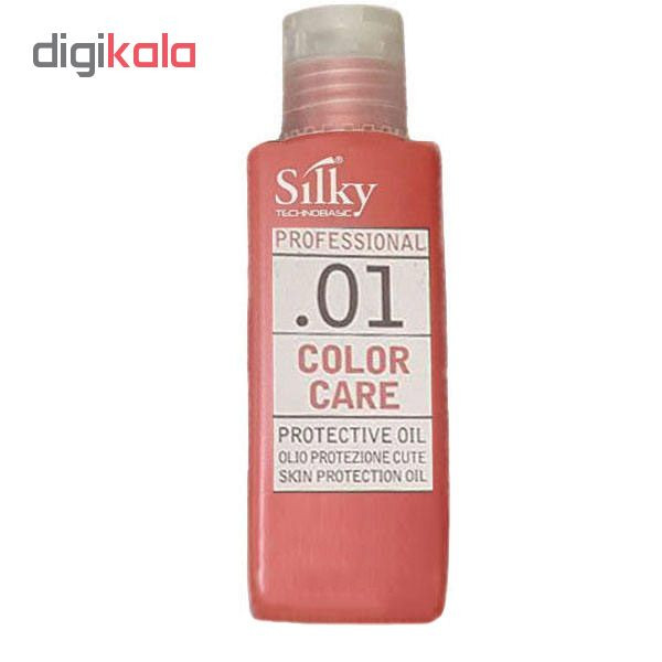 روغن محافظ پوست سیلکی مدل Color Care حجم 150 میلی لیتر روغن محافظ پوست سیلکی مدل Color Care حجم 150 میلی لیتر