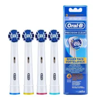سری یدک مسواک برقی اورال- بی مدل PRECISION CLEAN بسته ۴ عددی