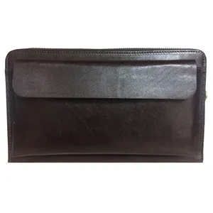 کیف دستی مردانه رویال چرم کد P15-DarkBrown