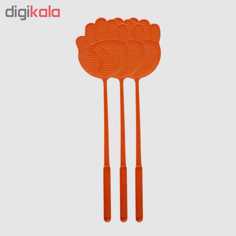 مگس کش طرح دست کد 4000 بسته 3 عددی