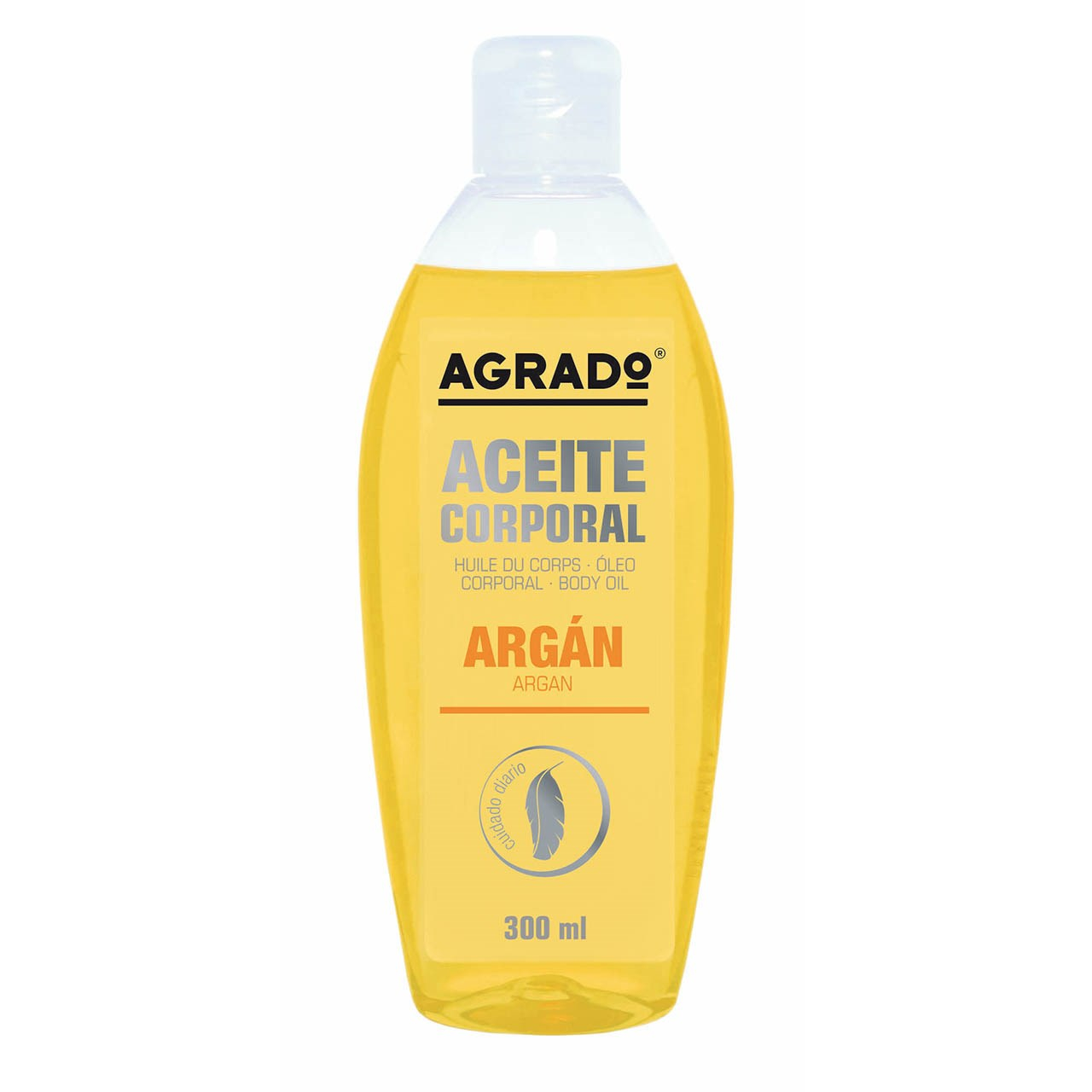 روغن آرگان آگرادو مدل Aceite corporal حجم ۳۰۰ میلی لیتر