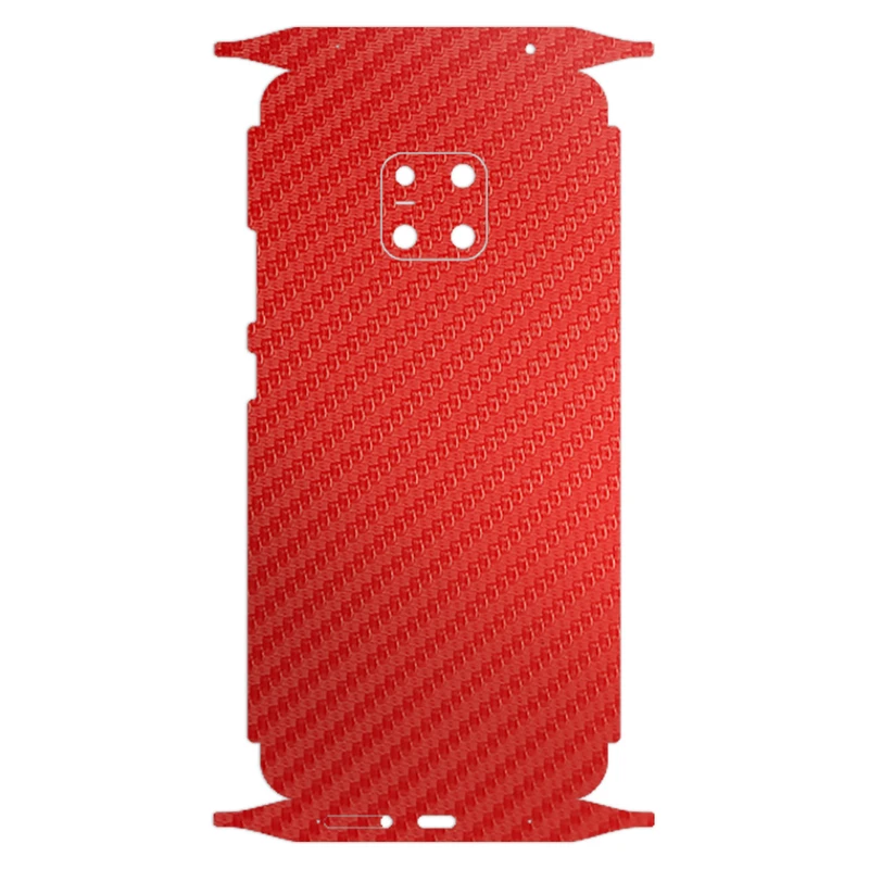 برچسب پوششی ماهوت مدل Red-Fiber-FullSkin مناسب برای گوشی موبایل هوآوی Mate20 Pro
