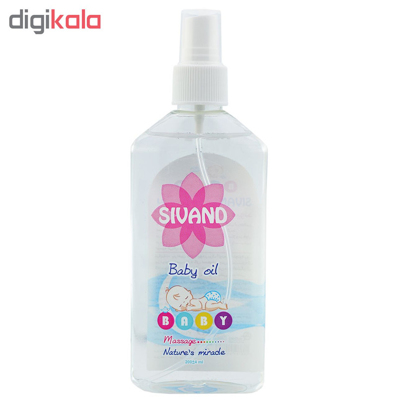 روغن بدن کودک سیوند مدل SIV0858 حجم 200 میلی لیتر