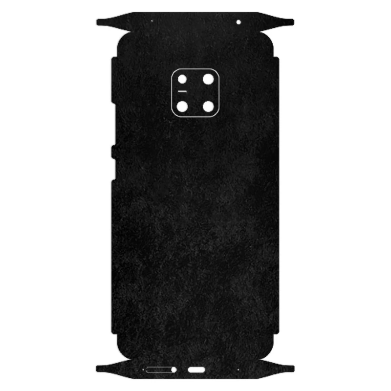 برچسب پوششی ماهوت مدل Black-Suede-FullSkin مناسب برای گوشی موبایل هوآوی Mate20 Pro