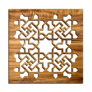 تایل سقفی کد LMG0025-A سایز 60*60 سانتی متر بسته 4 عددی