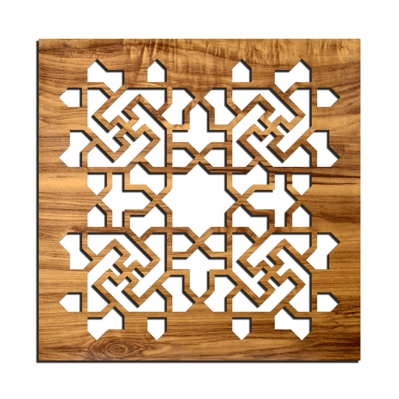 تایل سقفی کد LMG0025-A سایز 60*60 سانتی متر بسته 4 عددی