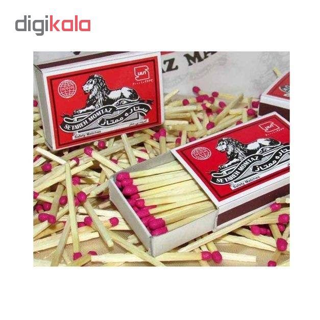 کبریت ستاره ممتاز مدل شیرنشان بسته 40 عددی -  - 3