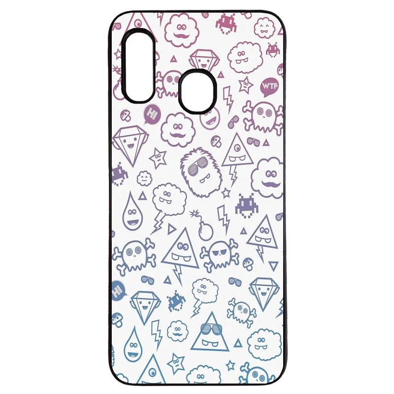 کاور طرح شکلک ها کد 43156 مناسب برای گوشی موبایل سامسونگ galaxy a30