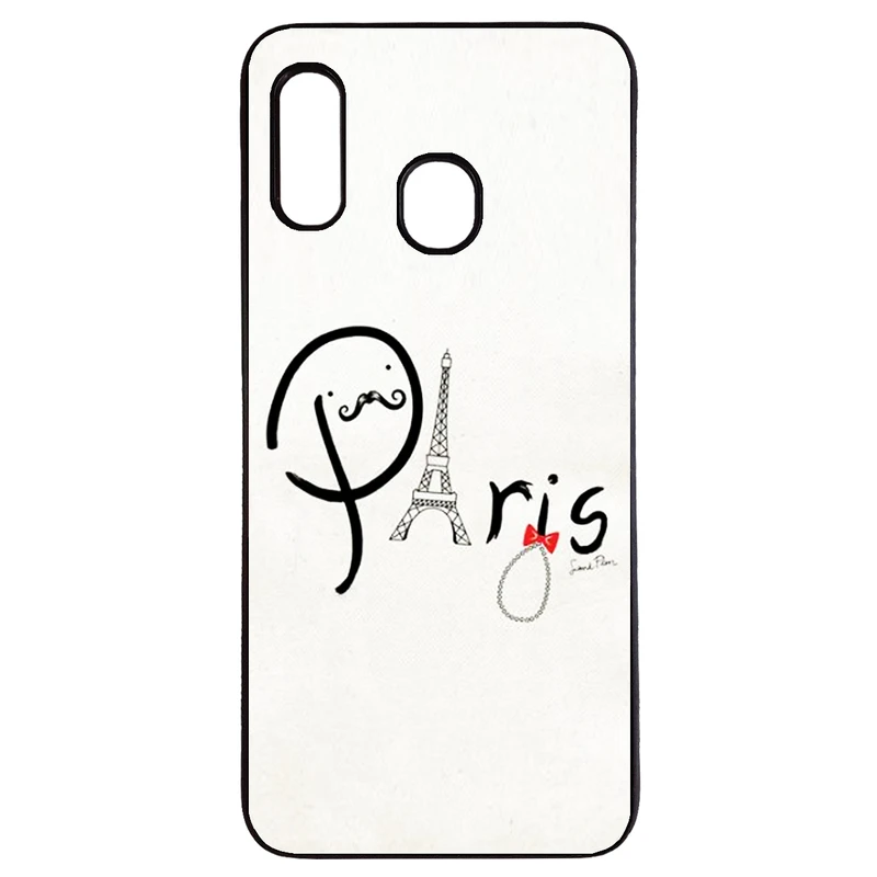 کاور طرح پاریس کد 43156 مناسب برای گوشی موبایل سامسونگ galaxy a30