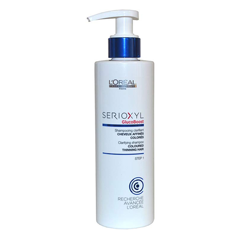 شامپو مو لورآل سری Serioxyl مدل GlucoBoost حجم ۲۵۰ میلی لیتر