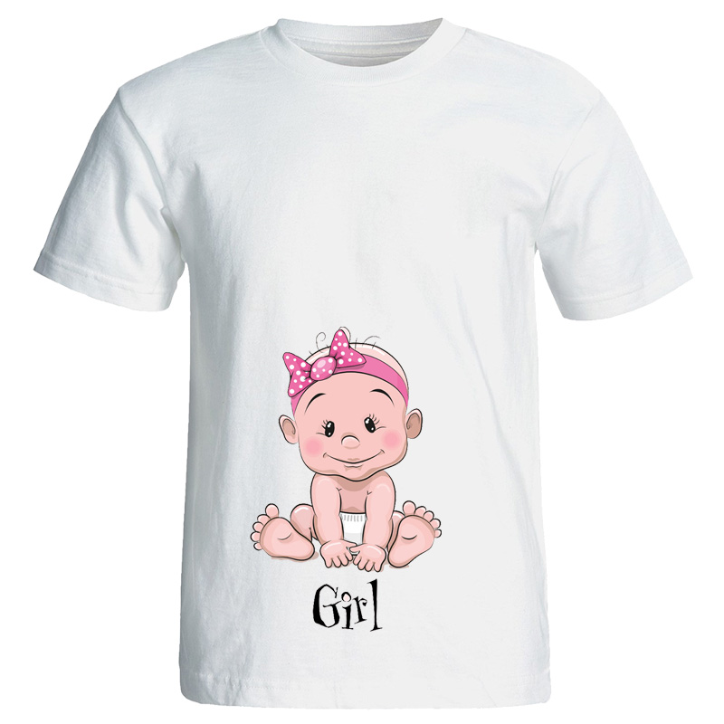 تی شرت بارداری طرح Girl کد 3956
