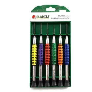 مجموعه 6 عددی پیچ گوشتی ساعتی باکو کد 6636