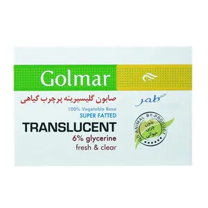 صابون شستشو گلمر مدل Translucent وزن 100 گرم