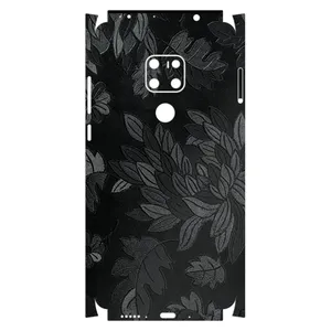 MAHOOT Black-Wild-Flower-Fiber-FullSkin Cover Sticker for Huawei Mate20