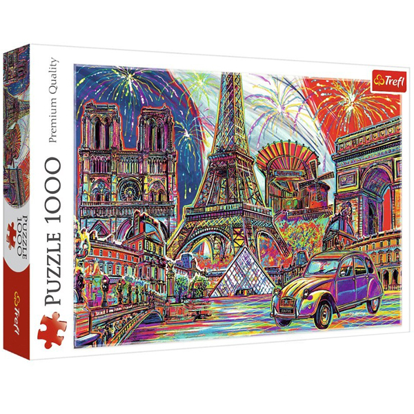 پازل 1000 تکه ترفل مدل  Colours Of Paris