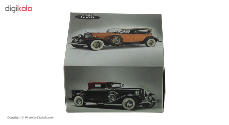 دستمال کاغذی 50 برگ گلریزگلدار طرح ماشين کلاسیک 2