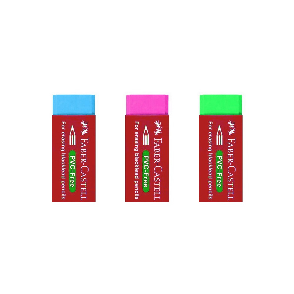 پاک کن فابرکاستل مدل PVC FREE بسته 3 عددی