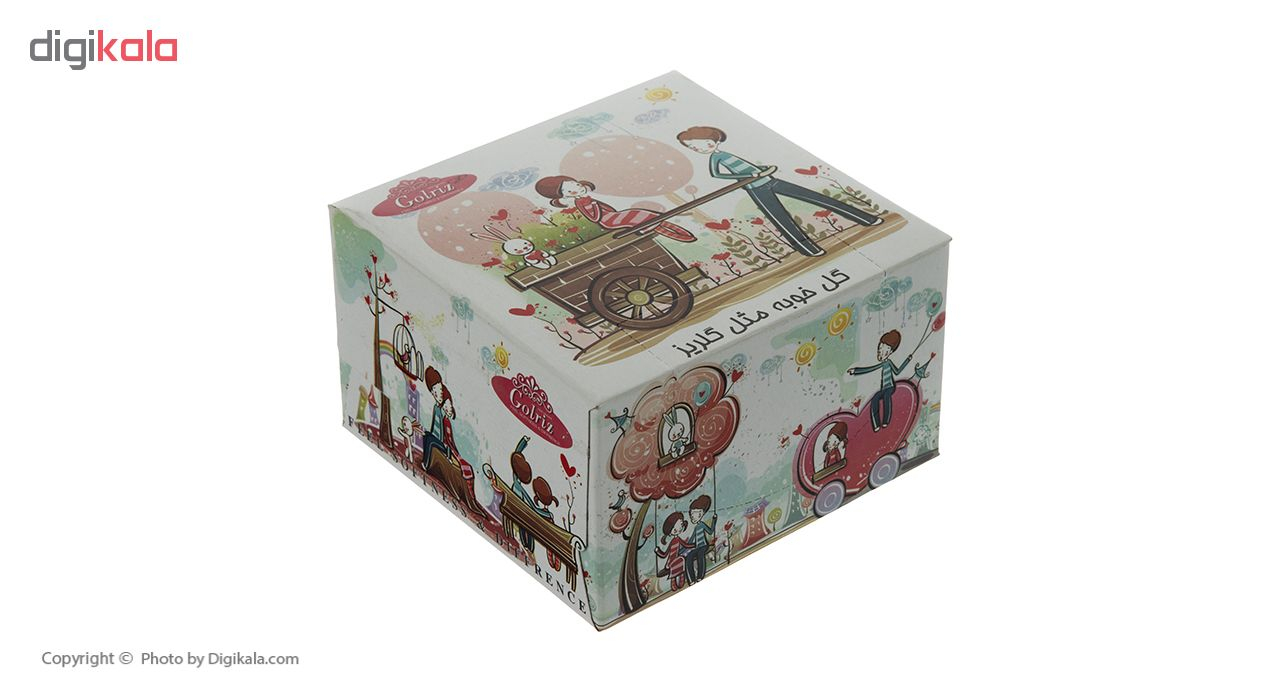 دستمال کاغذی 50 برگ گلریز گلدار طرح خاطرات كودكي