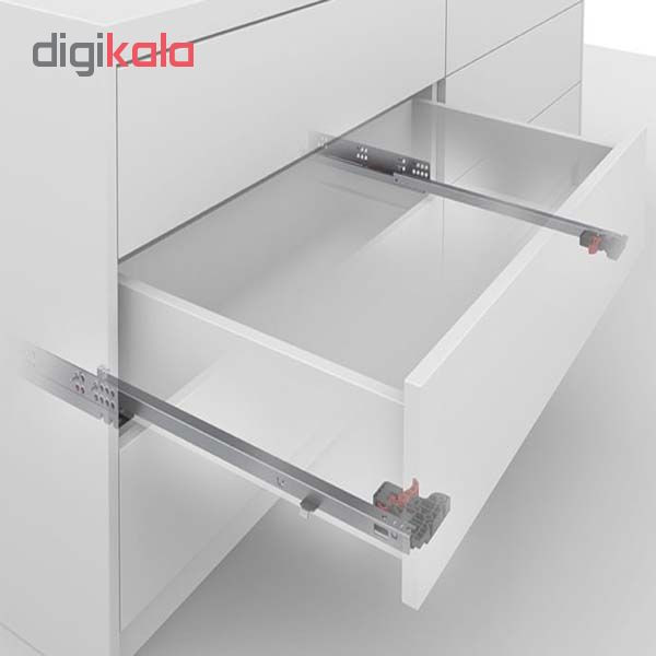 ریل کشو فشاری صامت مدل Smart Slide NF45 سایز 45 سانتی متر بسته 2 عددی ریل کشو فشاری صامت مدل Smart Slide NF45 سایز 45 سانتی متر بسته 2 عددی