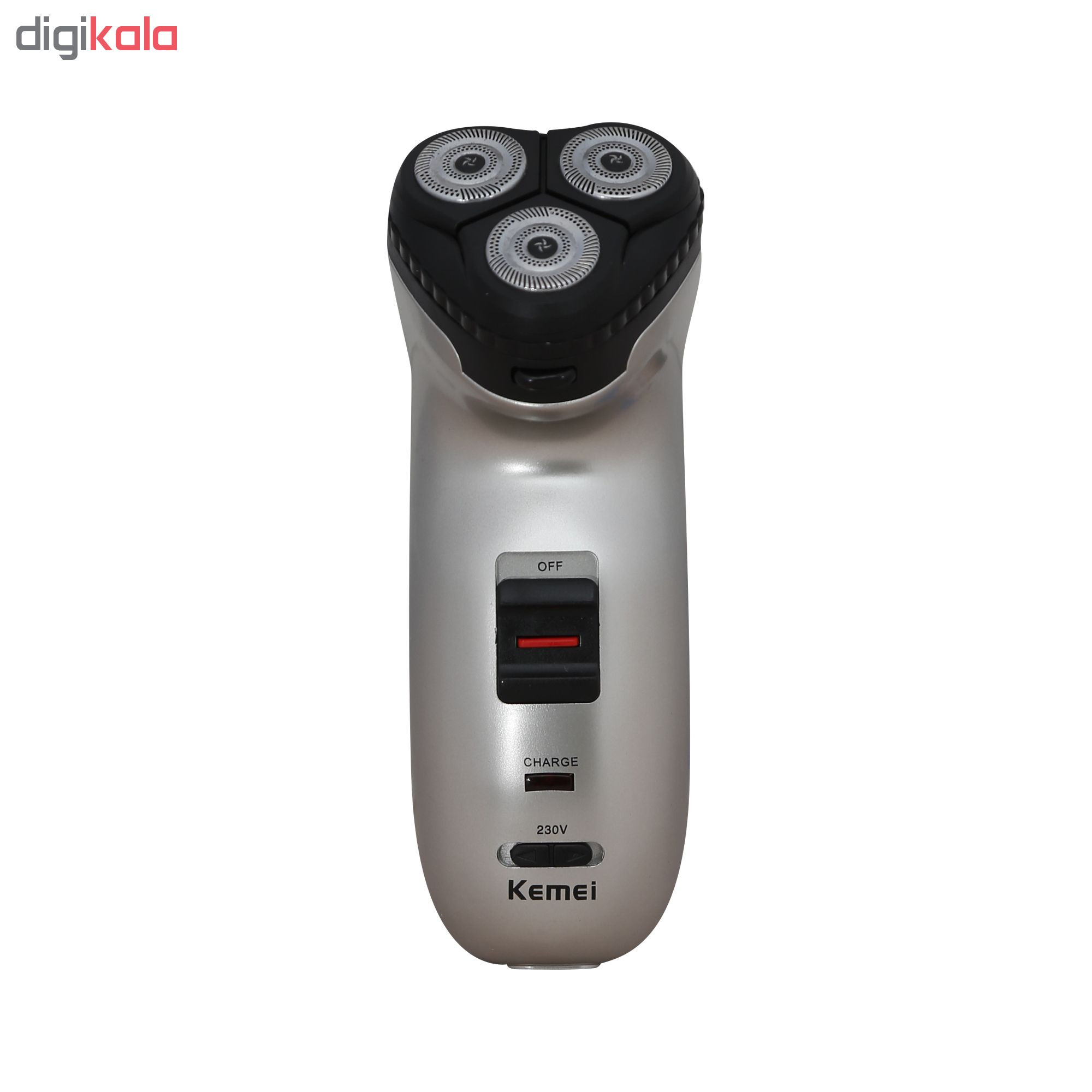 ماشین اصلاح موی صورت کیمی مدل KM-7318 ماشین اصلاح موی صورت کیمی مدل KM-7318