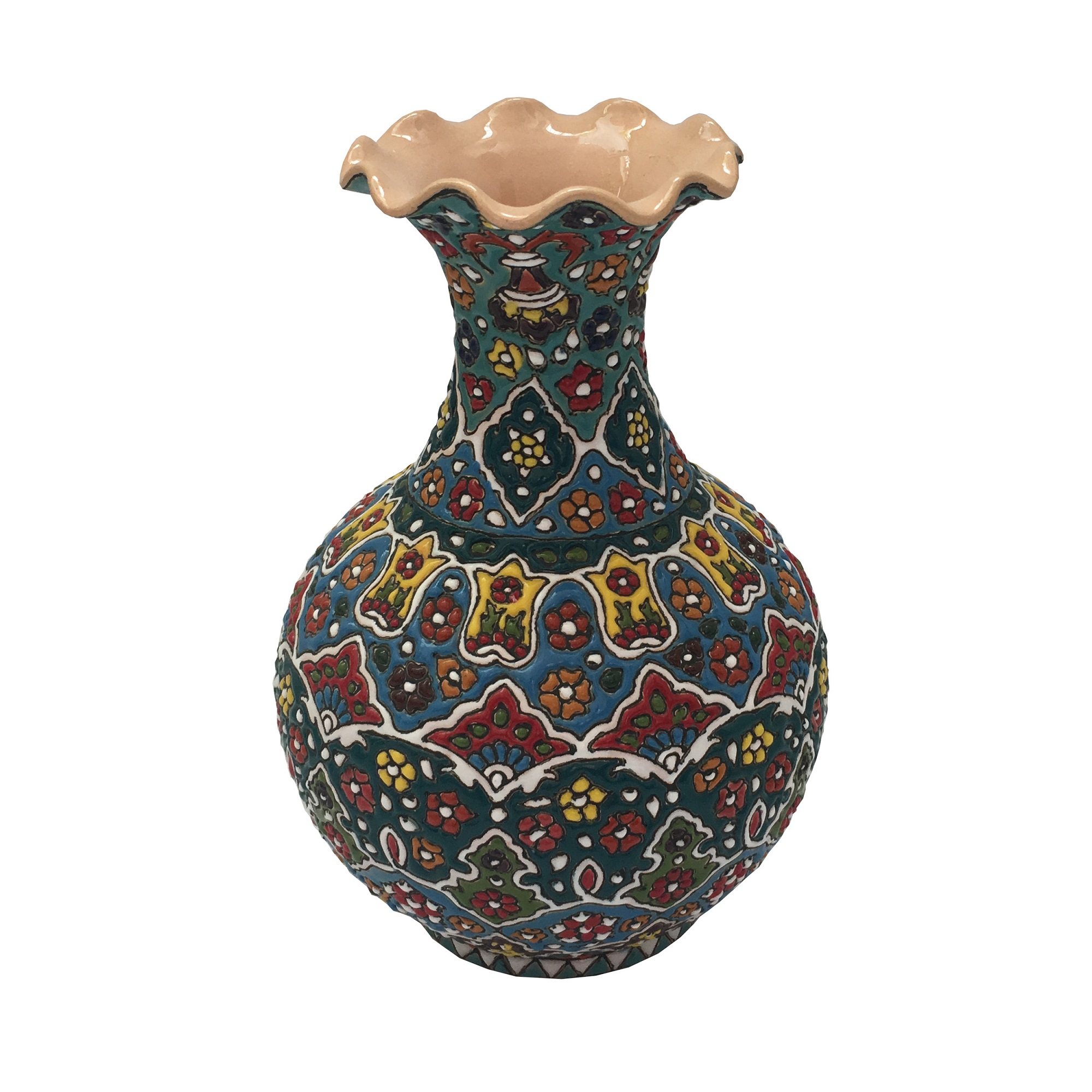 گلدان میناکاری کد RAG01