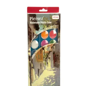 آبرنگ 18 رنگ پییرسز کد PZ0382