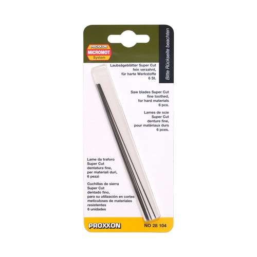  تیغه‌ اره مویی پروکسون کد 28104 بسته 6 عددی 