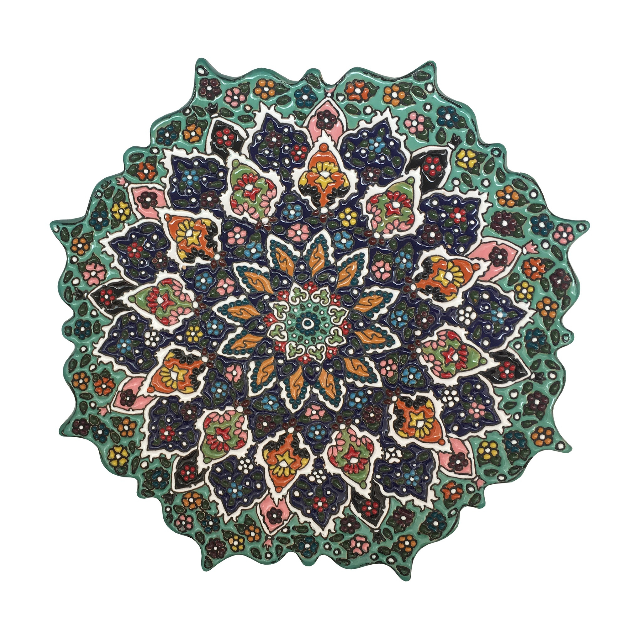 بشقاب میناکاری کد RAG02