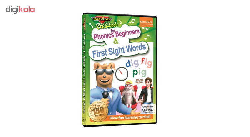 فیلم آموزش زبان انگلیسی RockNLearn Phonics for Beginners & First Sight Words انتشارات نرم افزاری افرند