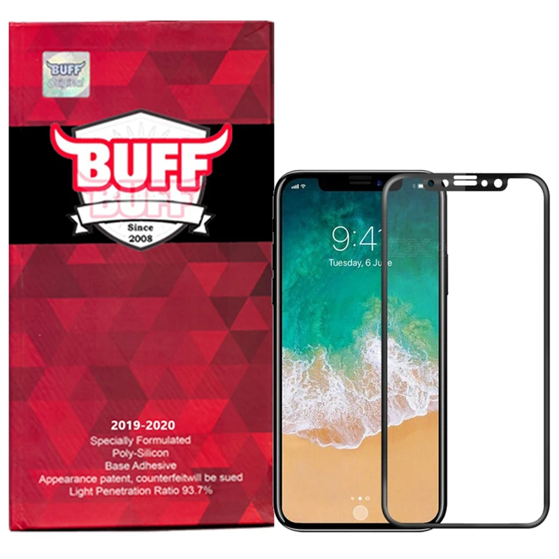 محافظ صفحه نمایش 5D بوف مدل F33 مناسب برای گوشی موبایل اپل Iphone 11 pro 