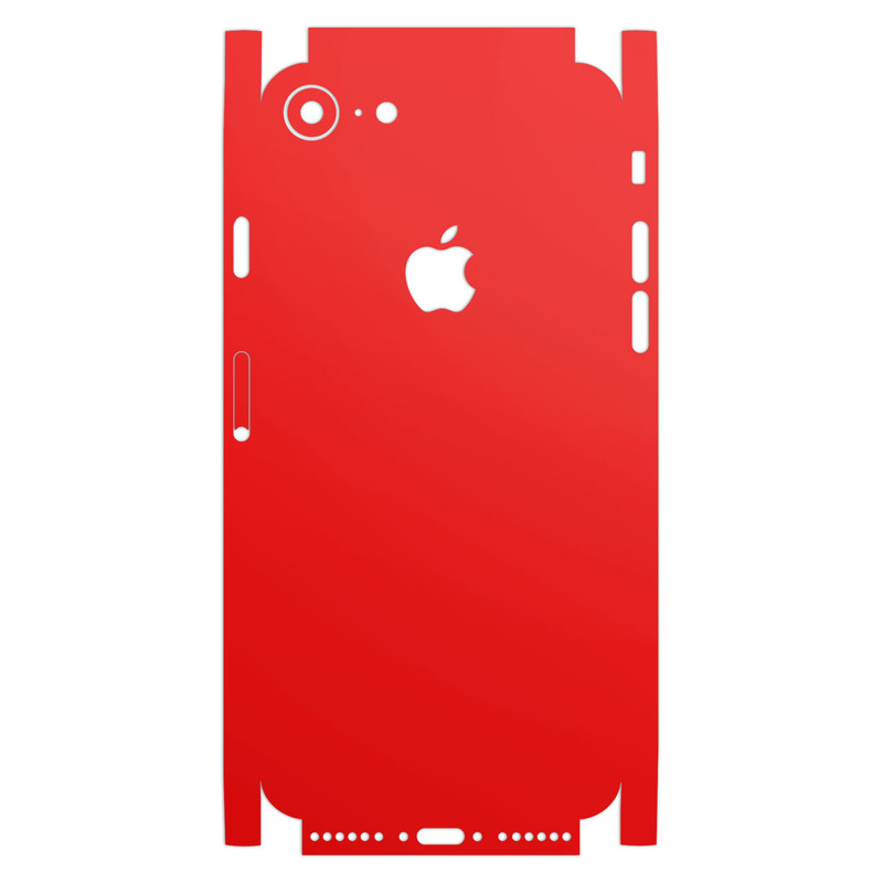 برچسب پوششی ماهوت مدل Full skin-RED-Matte مناسب برای گوشی اپل iPhone 7