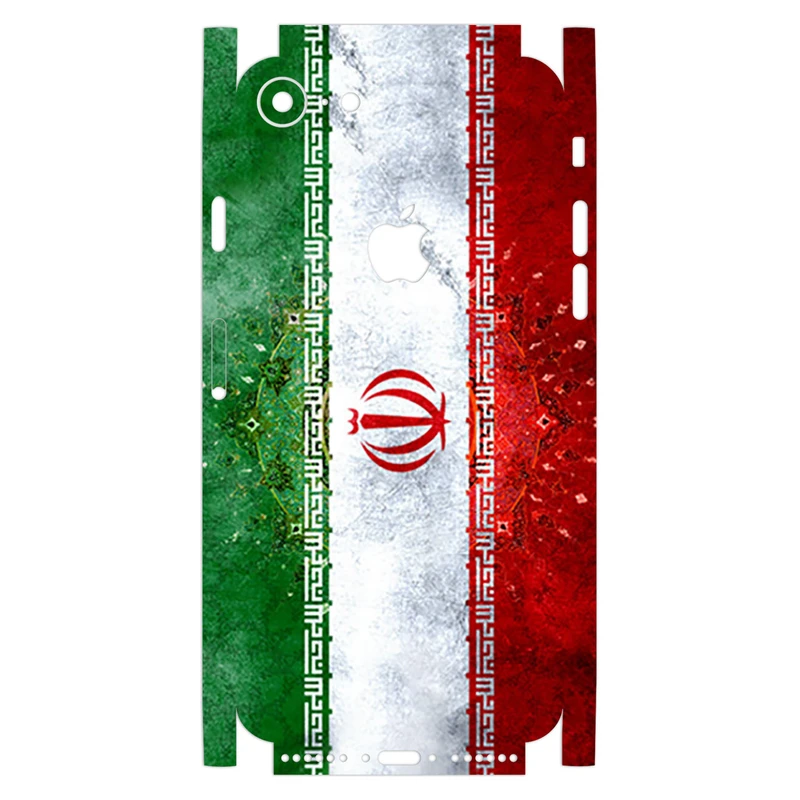 برچسب پوششی ماهوت مدل Full skin-Iran-Flag مناسب برای گوشی موبایل اپل iPhone 7