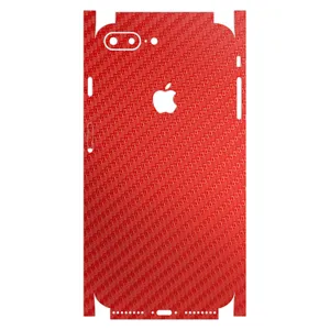 MAHOOT Red-Fiber Cover Sticker for Apple iPhone 7 Plus