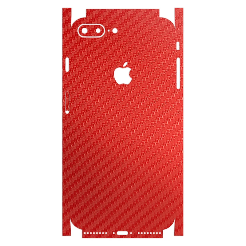 برچسب پوششی ماهوت مدل Full skin-Red-Fiber مناسب برای گوشی موبایل اپل iPhone 7 Plus