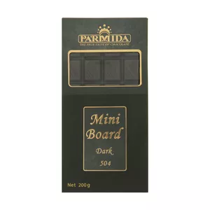 شکلات تلخ پارمیدا مدل Mini Board - 200 گرم