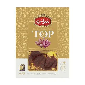 زعفران بهرامن سری تاپ مقدار 0.5 گرم