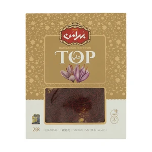 زعفران بهرامن سری تاپ مقدار 2 گرم