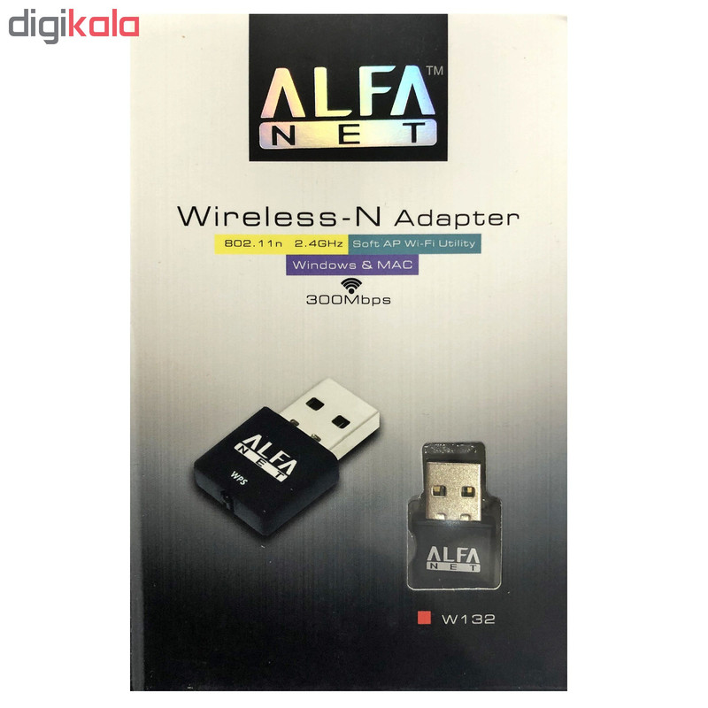کارت شبکه USB آلفا مدل W132