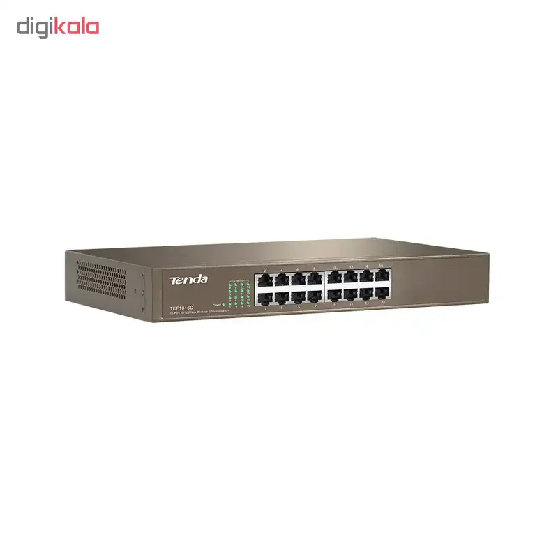 سوییچ 16 پورت تندا مدل TEF1016D