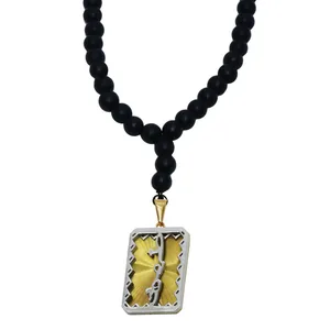 گردنبند مردانه طرح طهران مدل GM-01