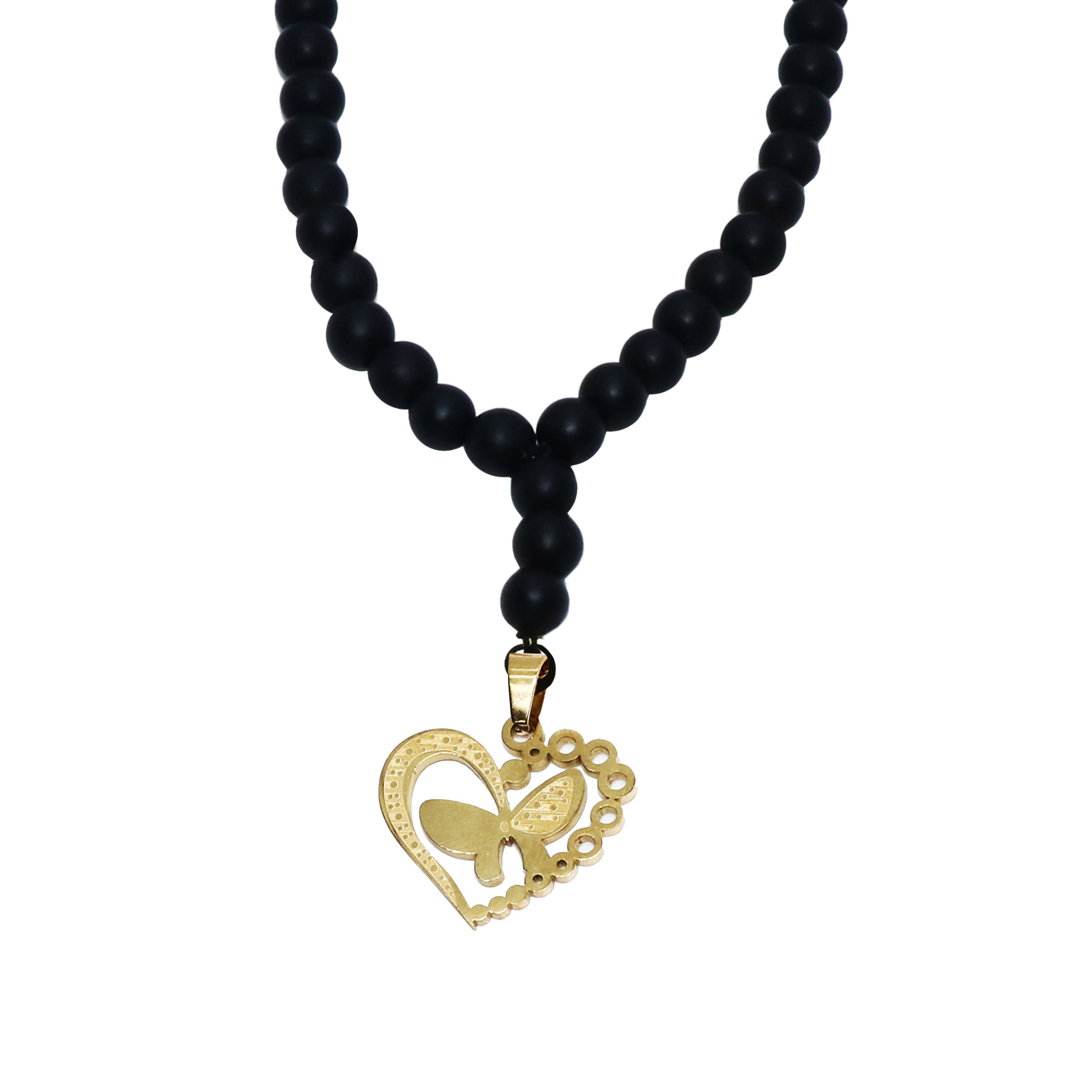 گردنبند مردانه طرح پروانه کد GM-01