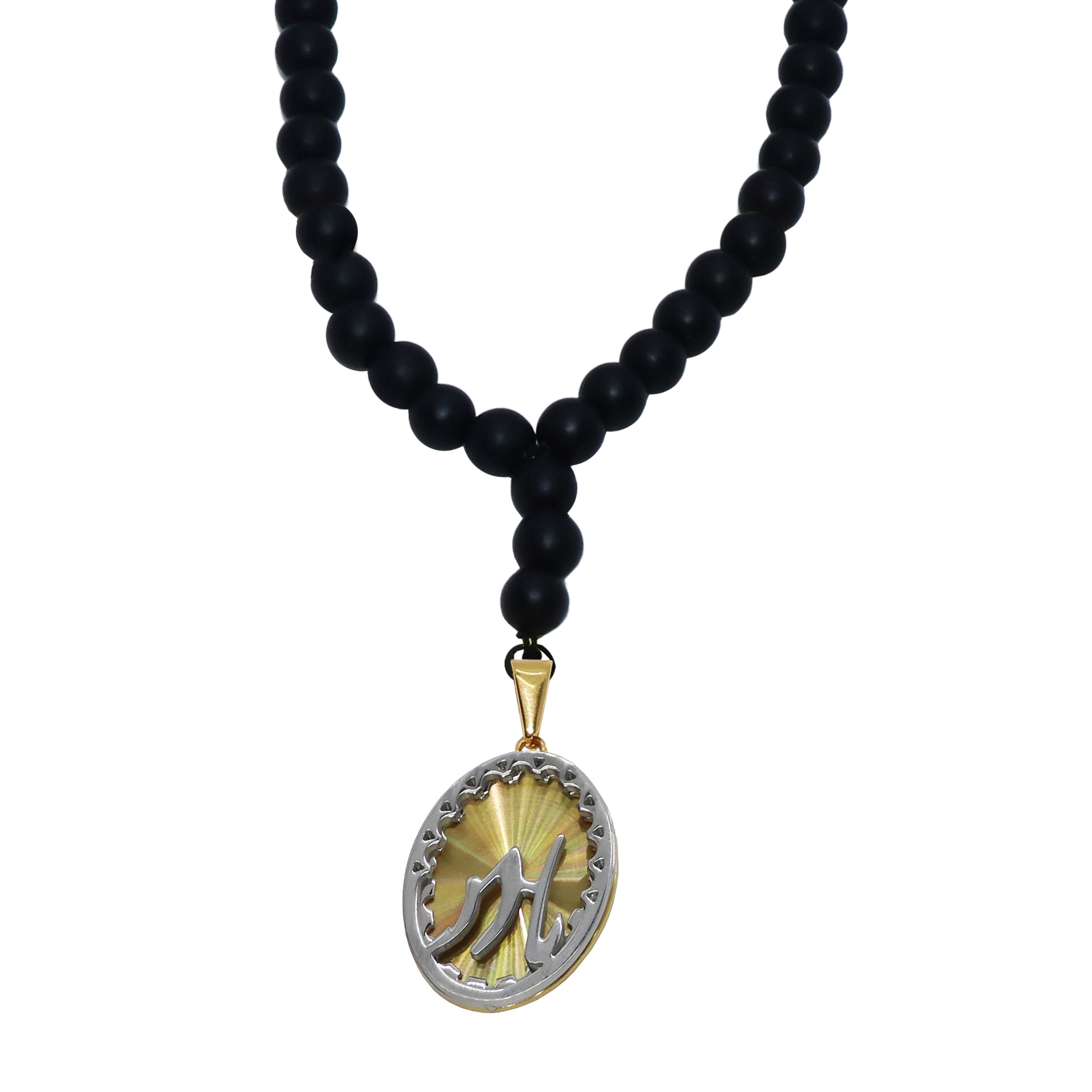 گردنبند مردانه طرح مادر کد GM-09